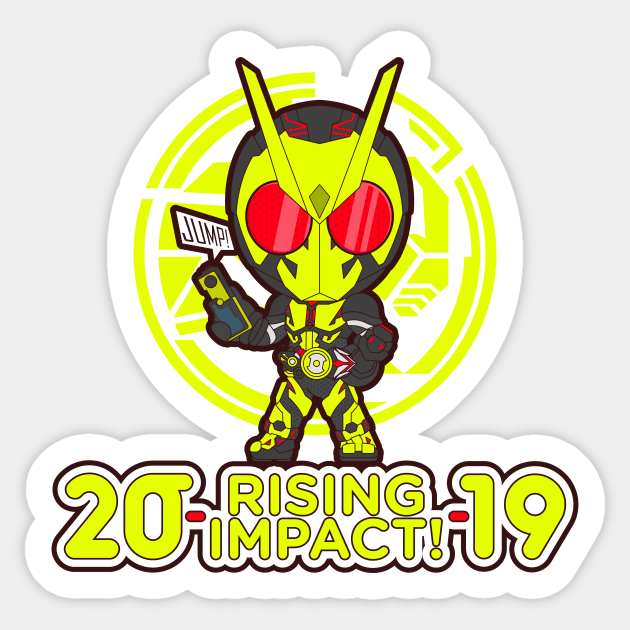 Rising Impact! Sticker by dewanata_18